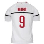 AC Milan Higuain Away Jersey